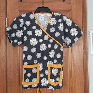 Never worn Scrub top